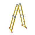 multi functional ladder aluminium hinged ladder 4*5